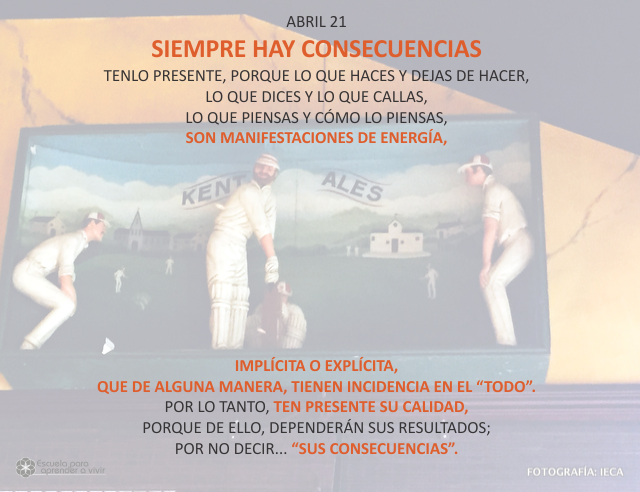 Siempre hay consecuencias